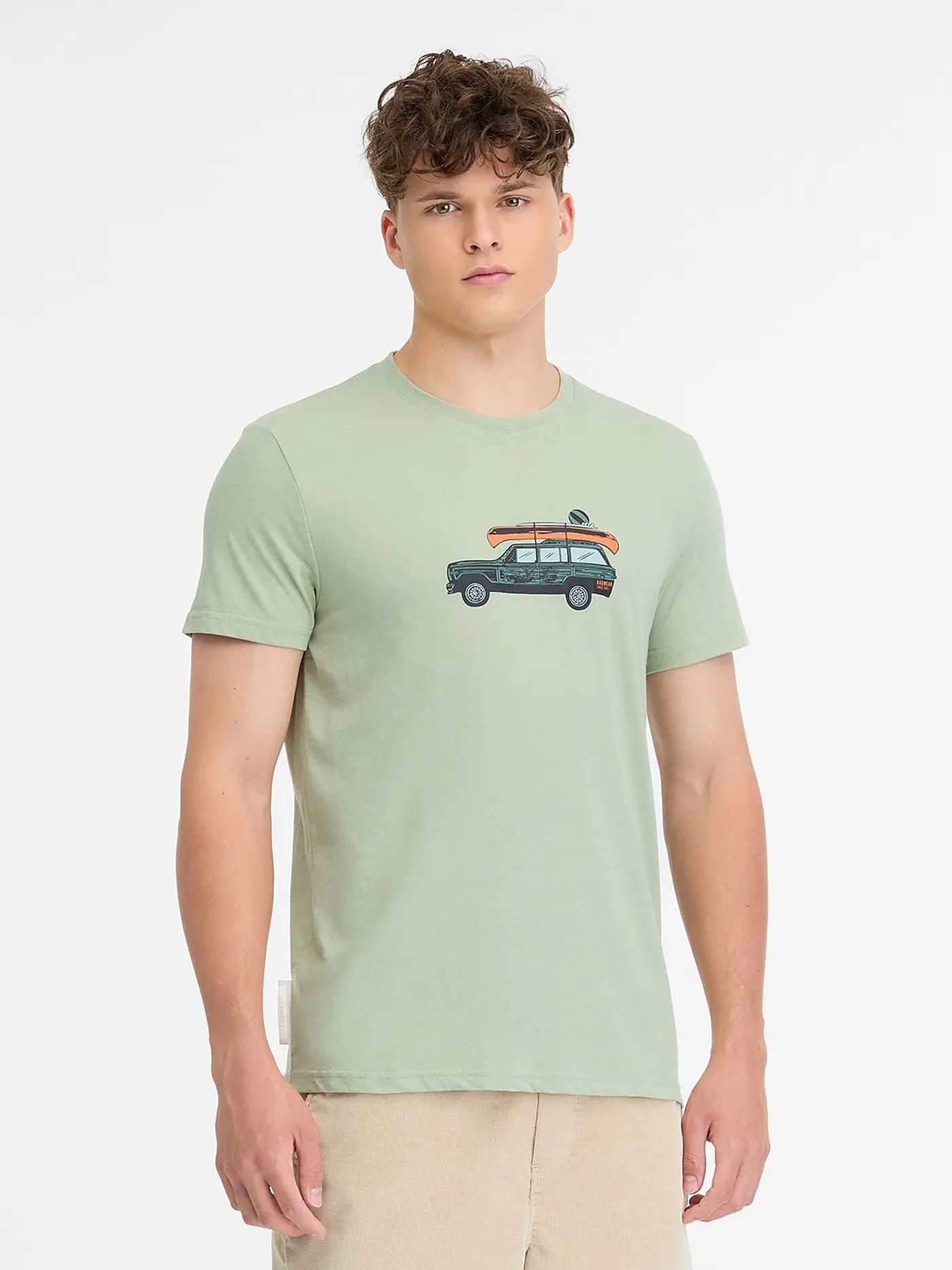RAGWEAR | T-Shirt ROGGERO | hellgrün